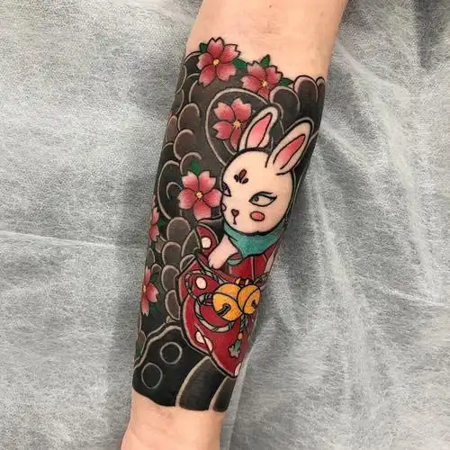 日式老传统包小臂