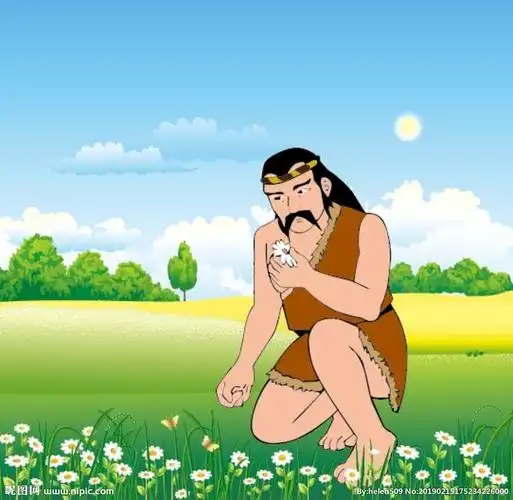 键 词:尝百草 神农 炎帝 神农百草 神农卡通  设计