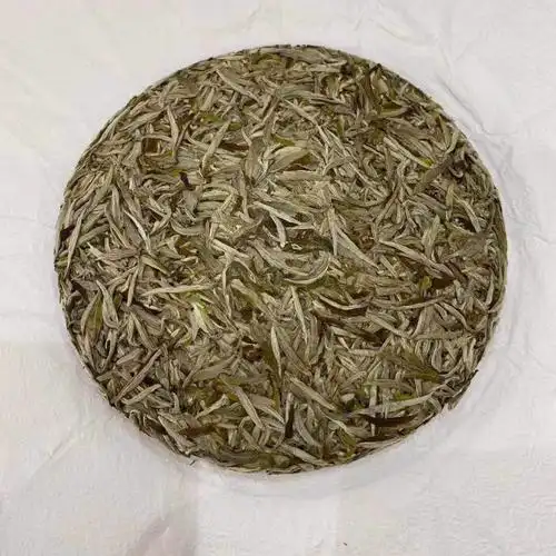 白茶银针福鼎2019年白毫银针福鼎白茶野生陈年银针茶叶300g白茶饼