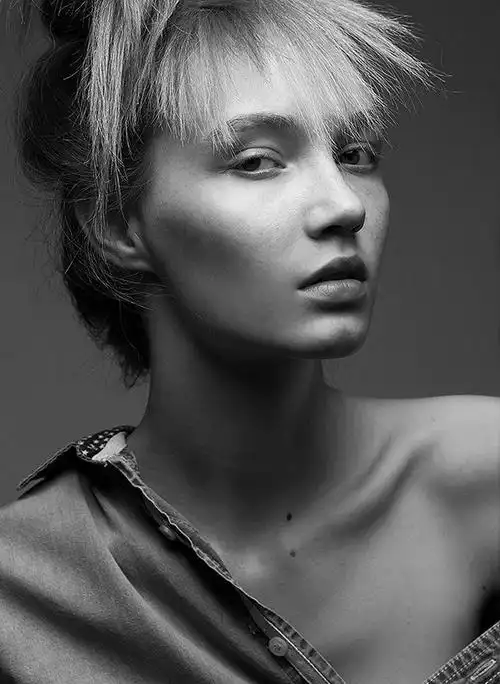 极富质感的黑白人物肖像照 (Оlga Моrdach)