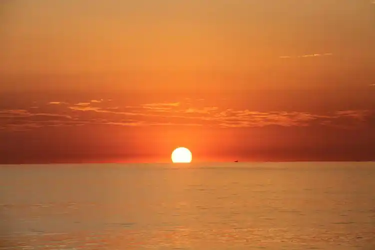 红红火火的日出