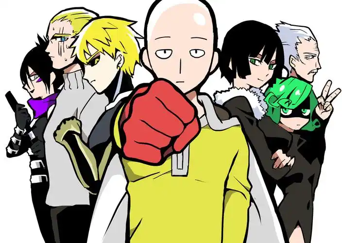 一拳超人 一击男 音速的索尼克 king 杰诺斯 琦玉 地狱吹雪 战栗的