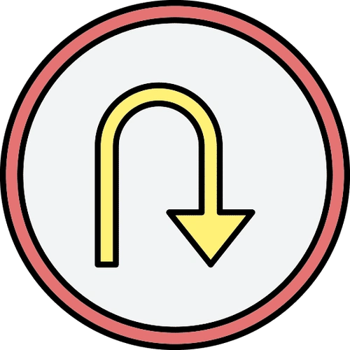 turn down icon design