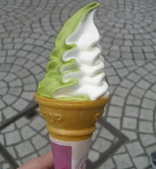 香草抹茶冰淇淋