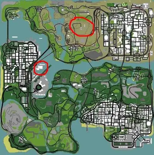 圣安地列斯一共有两个军事基地,一个在旧金山的复活节码头,是个航空