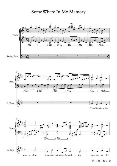 《somewhere in my memory》是john williams演唱的歌曲,由john