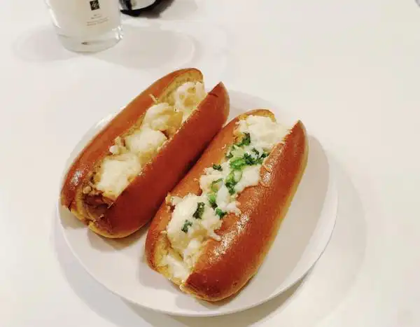 发发菇凉做的美式快餐龙虾卷lobsterroll