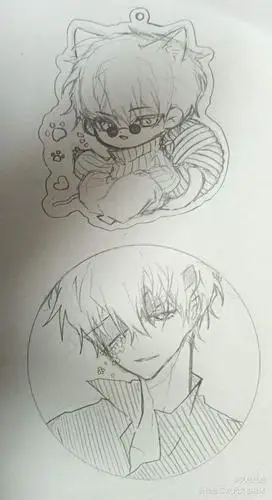 5t5_咒术回战五条悟q版同人绘画作品