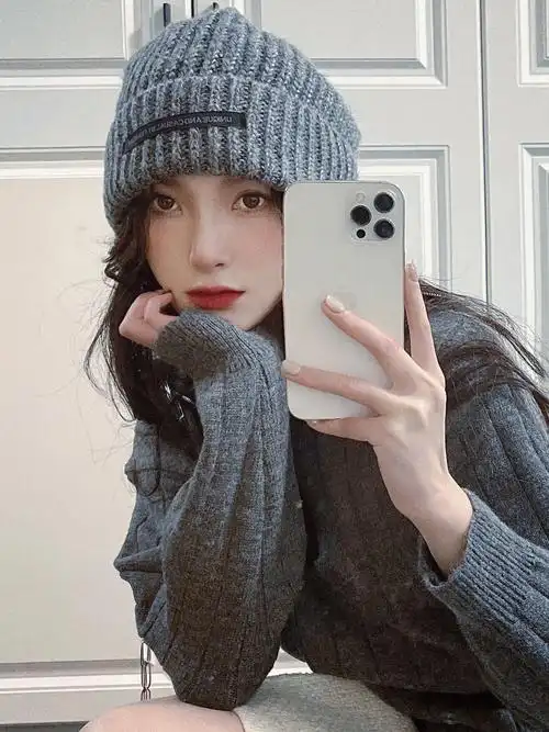 长脸冬天最爱帽子推荐瞬间头包脸啦