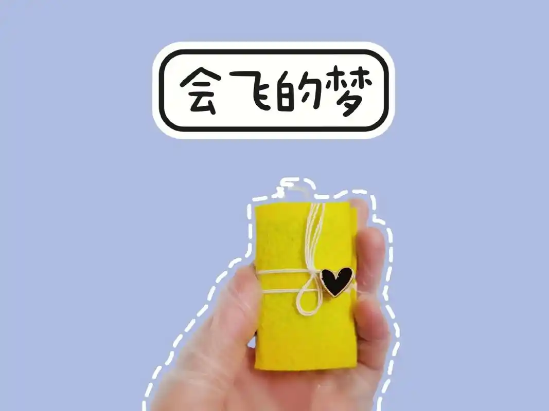 梦会长出翅膀.#豆豆本 #绘本故事 #我的手工作品  - 抖音