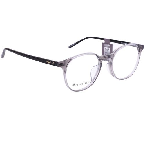 比眼镜ab60040潮流男款镜架复古透明灰圆框近视眼镜休闲 透明灰色/c03