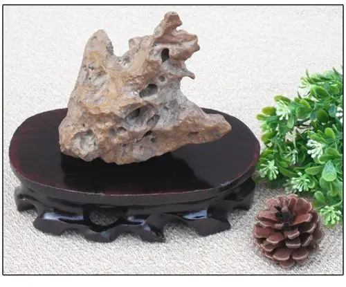 a004加大号实木根雕奇石底座石头摆件玉石盆景茶壶底座特价可挖槽