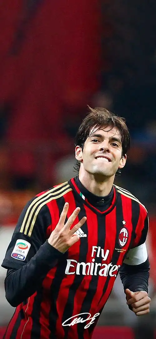 【每日足球帅图】卡卡手机壁纸精选06