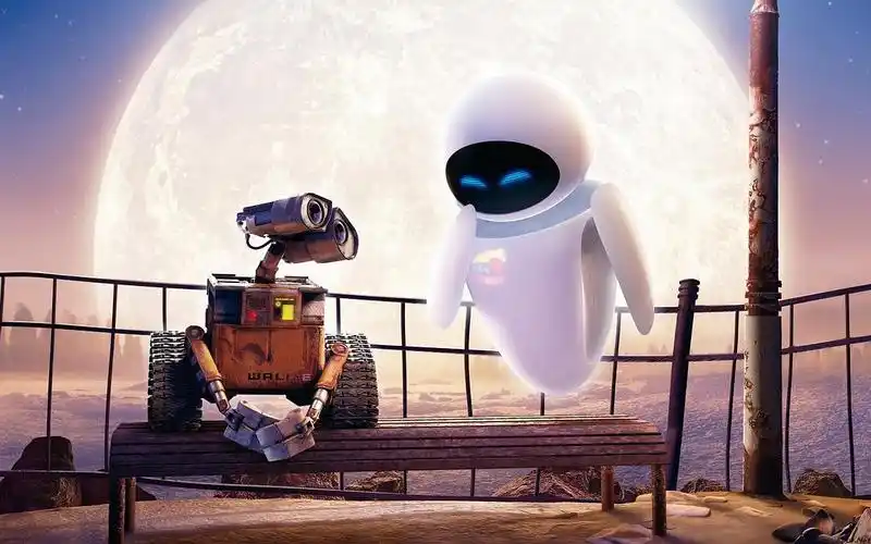 eva and wall-e(机器人总动员)影评