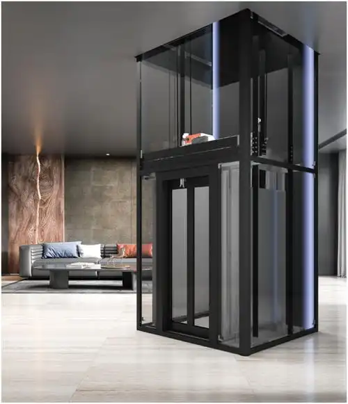 linvol智享系列钢带别墅电梯新品首发