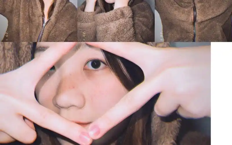 白墙自拍|也算拥有自己的照片啦