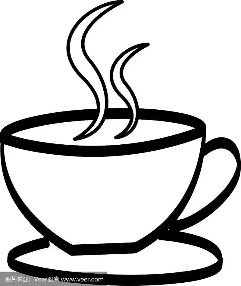咖啡杯饮品孤立图标