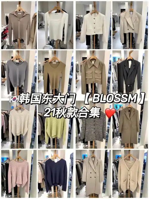 韩国东大门女装blossm新款合集