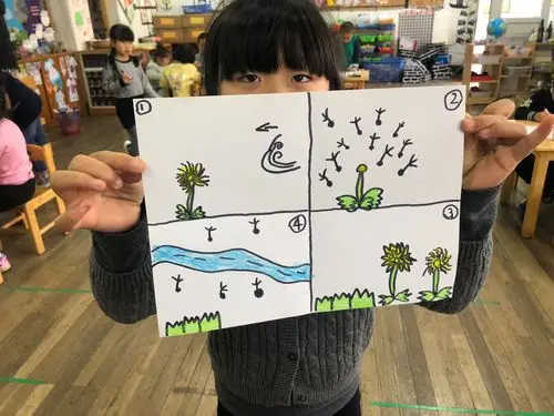 种子的旅行——四格连环画创作