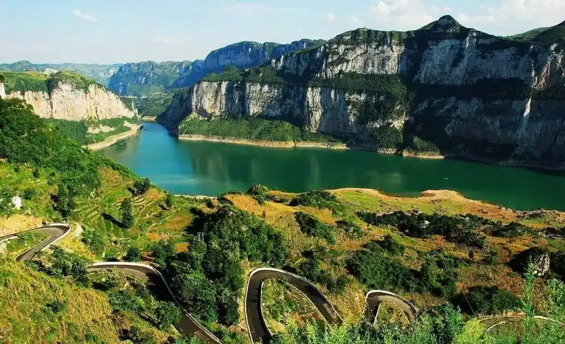 千里乌江竟然有两个百里画廊,你更喜欢哪个_贵州_重庆_黔西