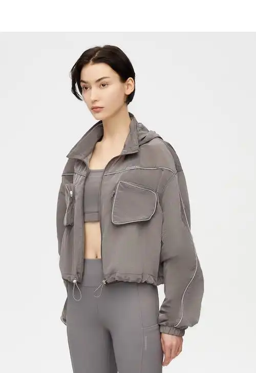 annakiki联名upf40波司登防晒衣女紫外线凉感短款时尚工装风外套b20