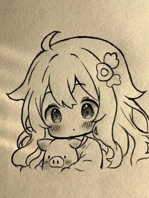 简笔画卡通女孩 简笔画卡通女孩头像