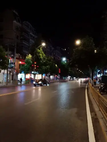 宁波路夜景