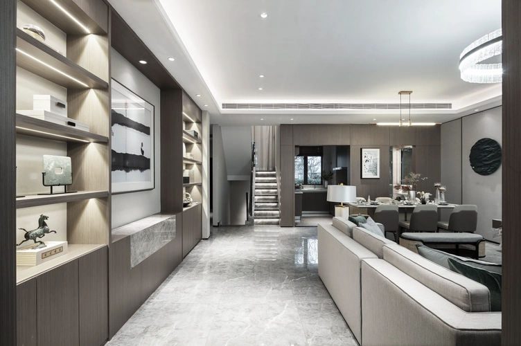 常德誉景湾叠墅样板房方黄设计集团