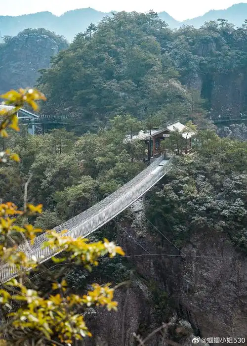 记录旅行##带着微博去旅行#  春游记|去神仙居拍仙女照,附不累爬山