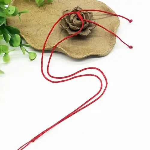 1mm曼波线手工编织绳项链绳子玉坠黄金玉佩吊坠挂绳多色挂件绳女