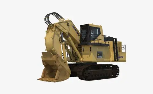 破旧挖土旋转挖掘机钩机