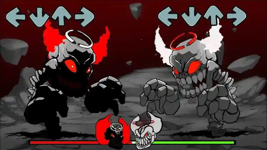 黑色星期五之夜暴走状态第5阶段小丑崔奇vs第5阶段小丑崔奇