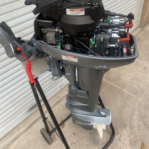 合资雅马哈2冲15马力匹船外机挂机冲锋舟橡皮艇