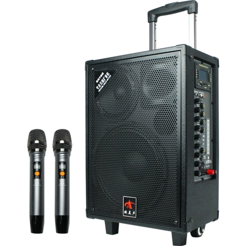 欧美拉杆大功率移动唱歌歌唱户外专业音响美声三分拉杆广场音箱