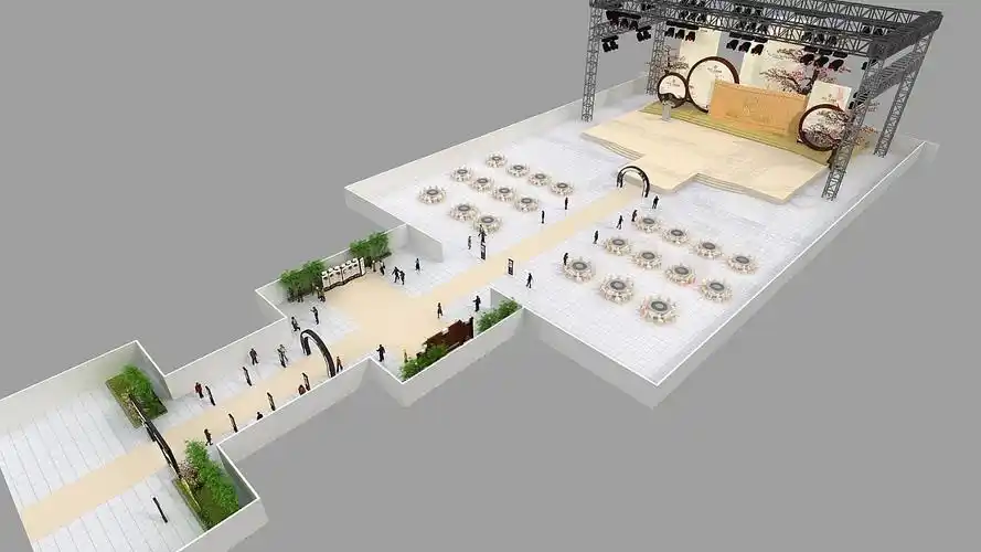 年会舞美舞台效果图设计