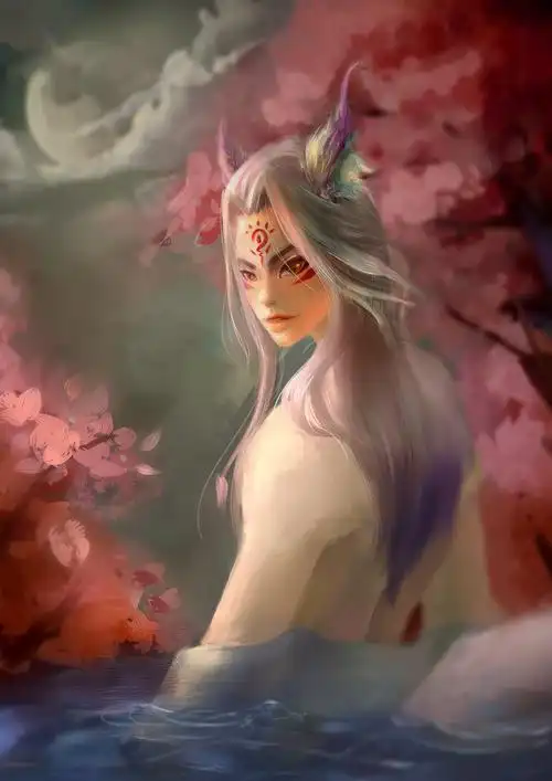 阴阳师同人 洗澡的狐崽崽!