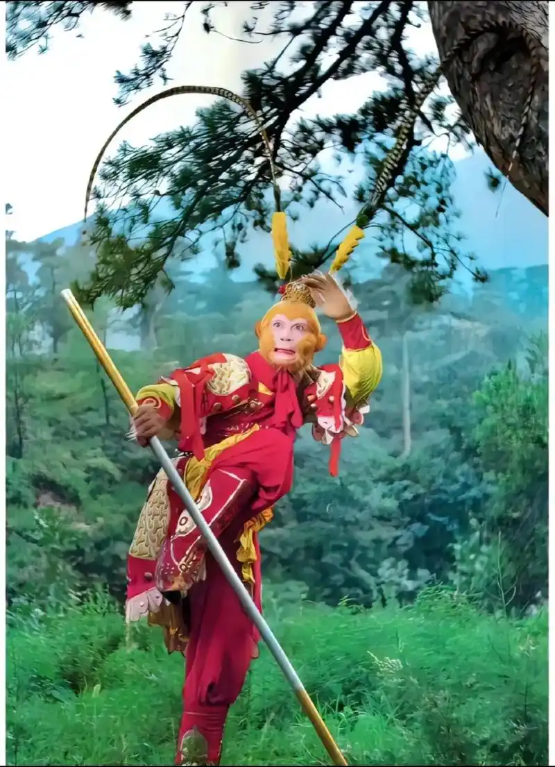 不一样的西游记 #西游记的美猴王 #西游记六小龄童版 #猴 - 抖音