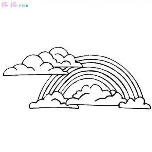 宁德彩虹桥简笔画