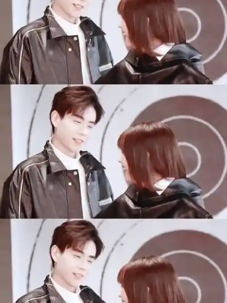 和邢菲芭莎大片77花絮 眼神对视,胡一天看邢菲的眼神也太苏了吧!