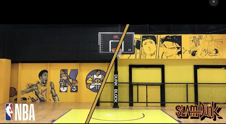 篮球馆装饰参考图