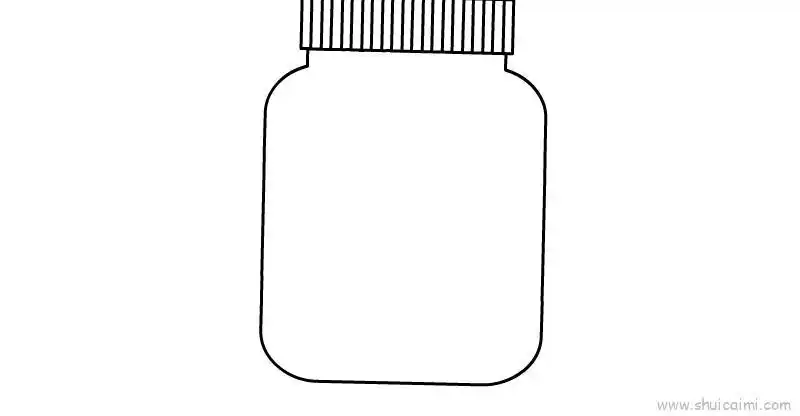 药瓶儿童画怎么画 药瓶简笔画简单又好看