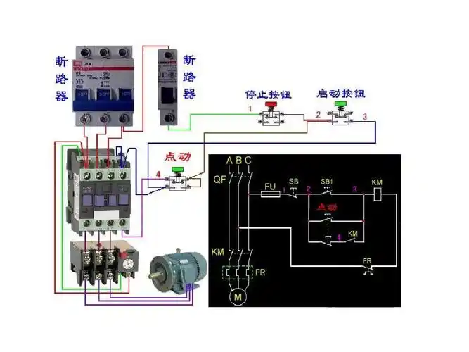 无忧文档 所有分类 工程科技 电子/电路 电动机点动控制ppt