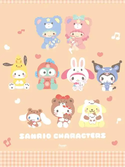 三丽鸥#三丽鸥多人物壁纸合集