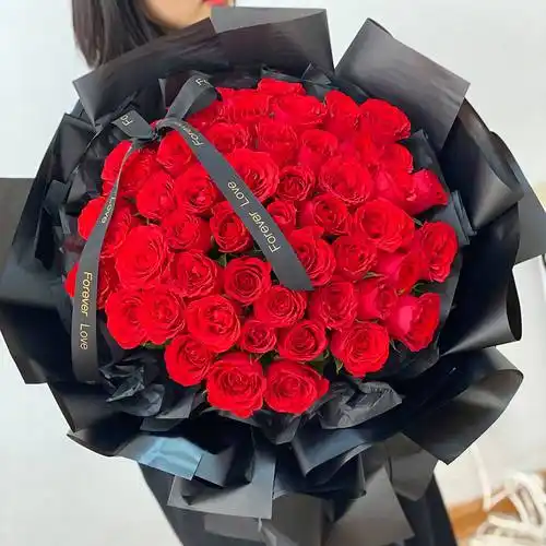 红玫瑰花束图片大全(33朵红玫瑰花束图片)