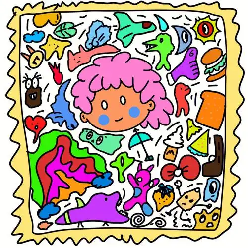 datou绘画无厘头涂鸦画画板绘儿童