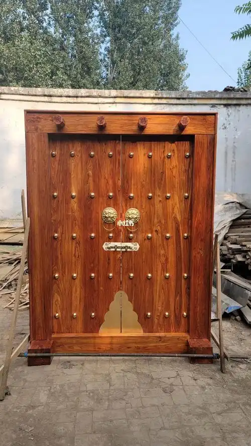 中式仿古实木大门