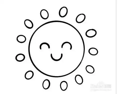 怎样 strong>画太阳 /strong>又简单又好看