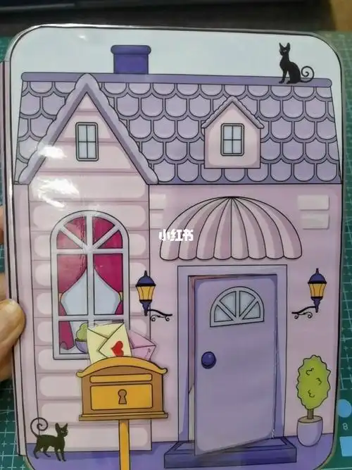 的分享～这套纸娃娃做起来还蛮简单的～不过有几个小动物,姑娘还蛮