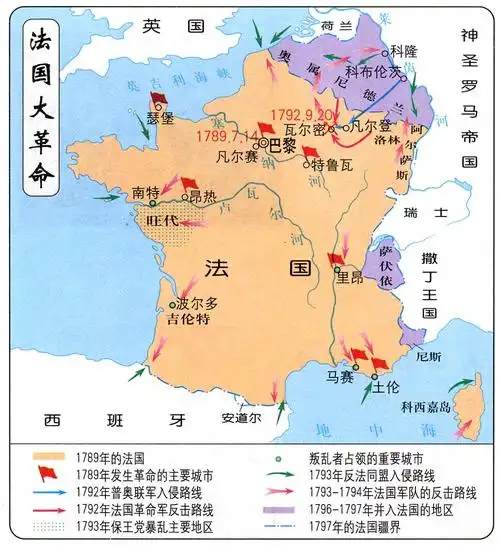 法国大革命的恐怖岁月,断头台连夜工作,三年斩首7万多人