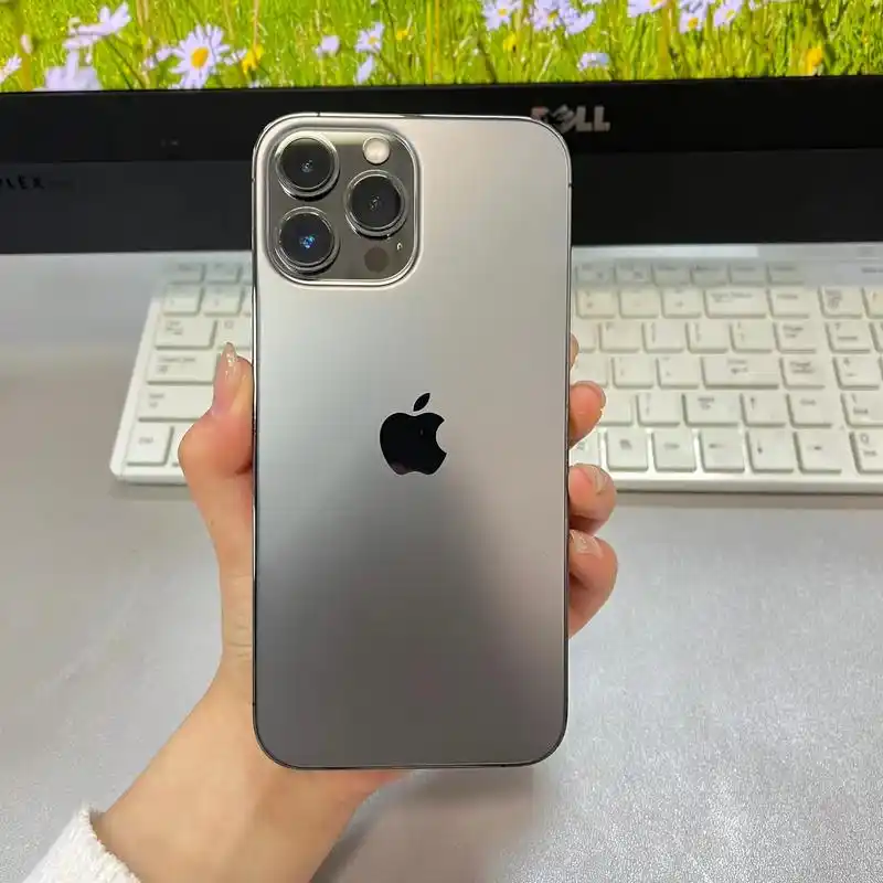二手苹果手机.苹果13promax 128g 石墨黑 成色9 - 抖音